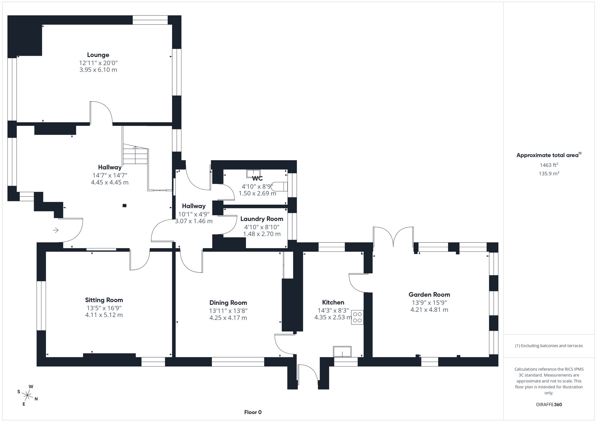 10, Lache Lane, Chester, CH4 floorplan