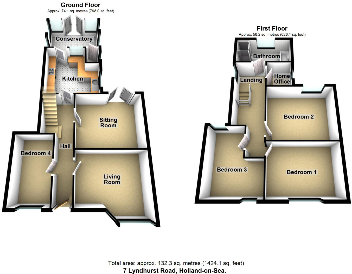Lyndhurst Road, Holland On Sea, CO15 floorplan