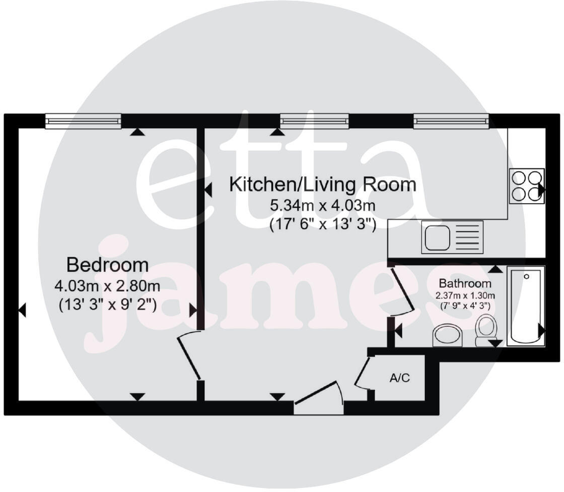 Wharf Street, Warwick floorplan