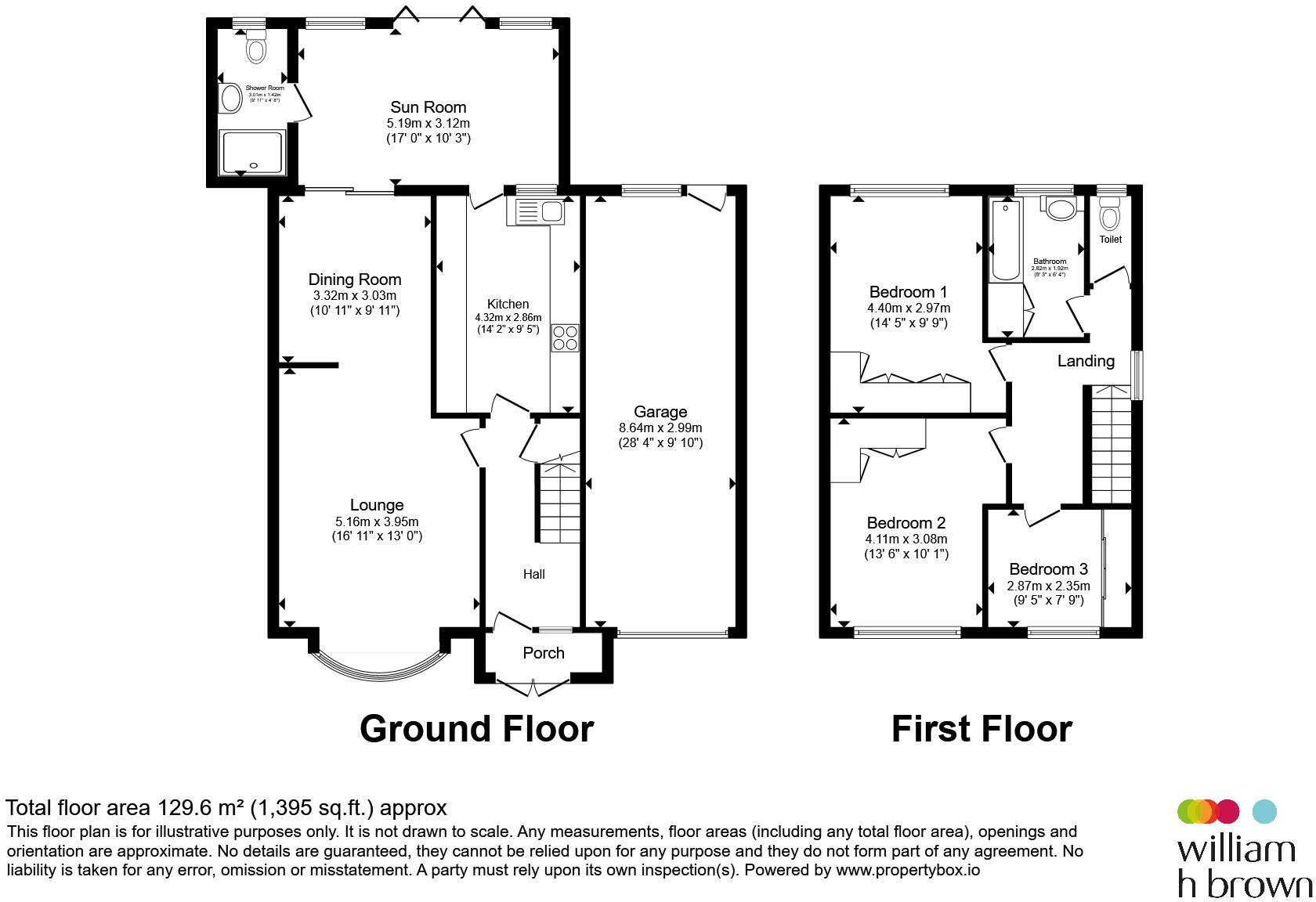 Keighley Road, Halifax floorplan