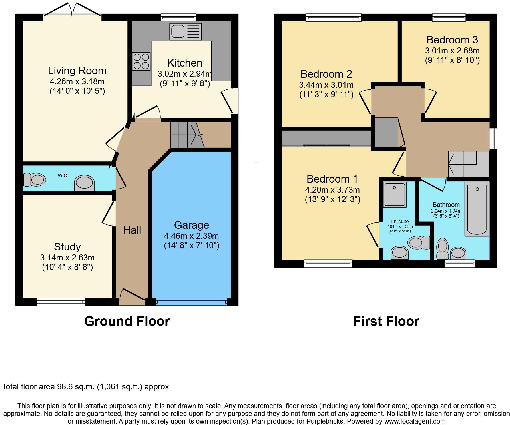 Hopkins Avenue, Waddington, Lincoln, LN5 floorplan