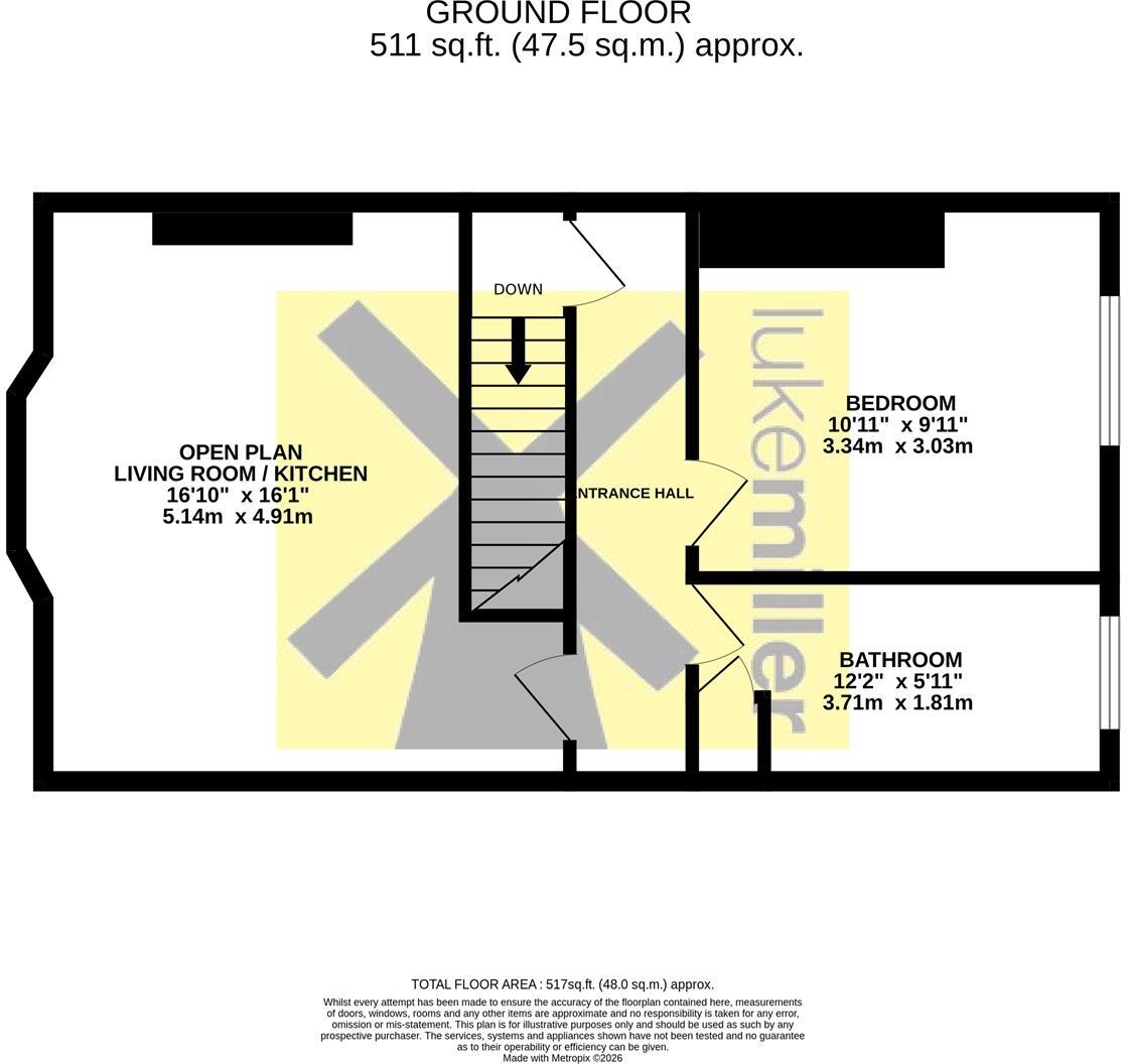Mowbray Terrace, Sowerby, Thirsk floorplan