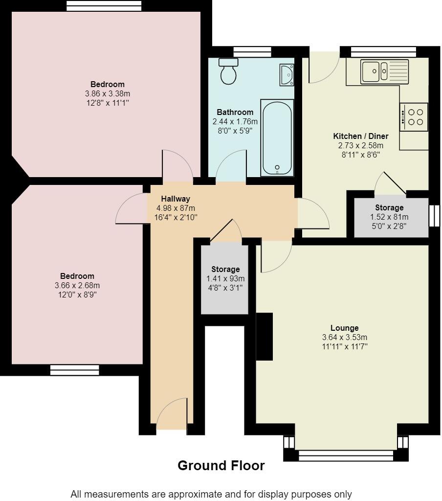 Marina Road, Trent Vale floorplan