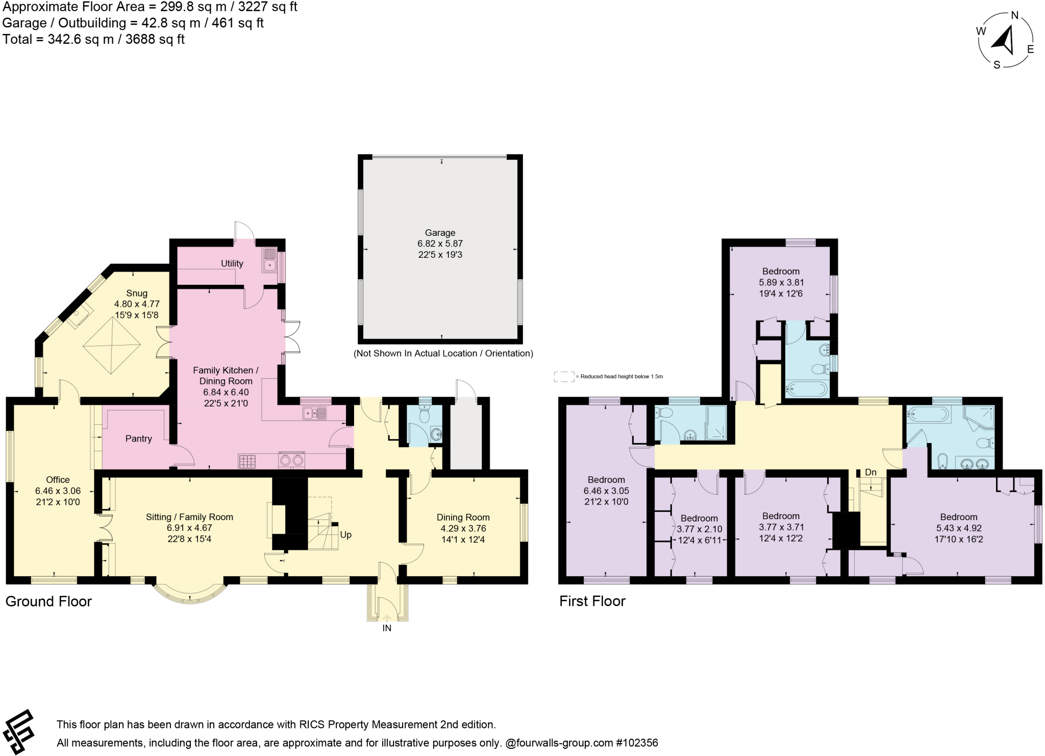 Brimpton Common, Reading, Berkshire, RG7 floorplan
