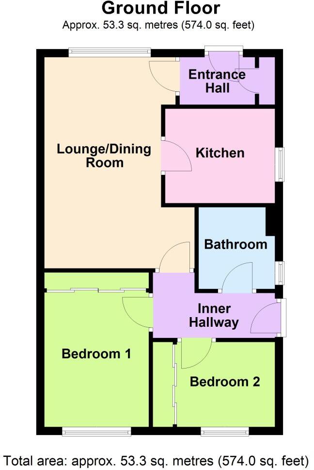Lancers Drive, Melton Mowbray floorplan