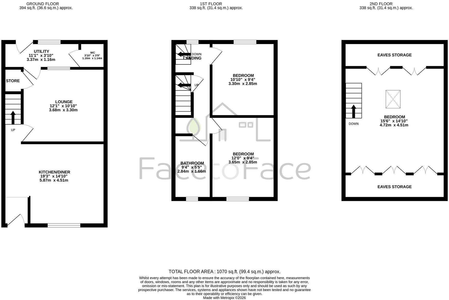 Wood Street, Todmorden, OL14 floorplan