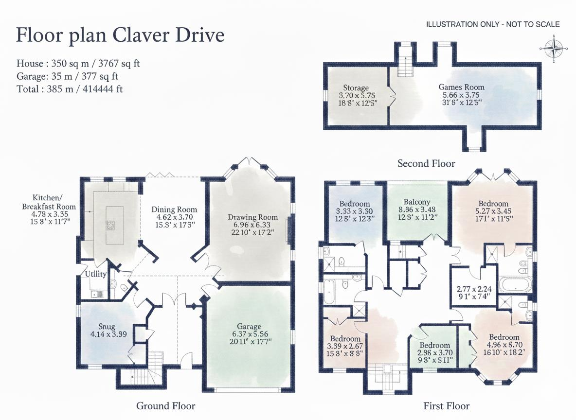 Claver Drive, Sunninghill SL5 floorplan