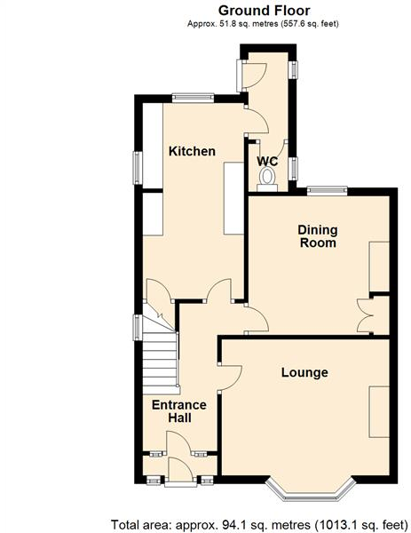 Beacon Hill Road, Newark floorplan
