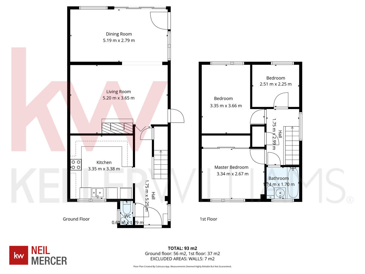 Oakleas Rise, Thrapston, NN14 floorplan