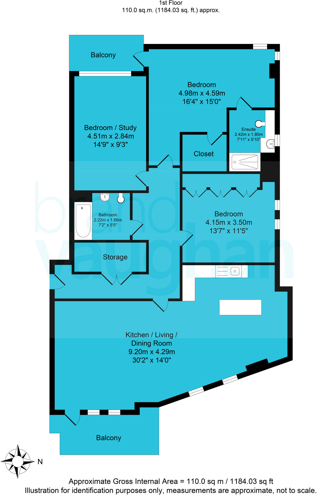 The Boardwalk, Brighton Marina Village, Brighton, East Sussex, BN2 floorplan