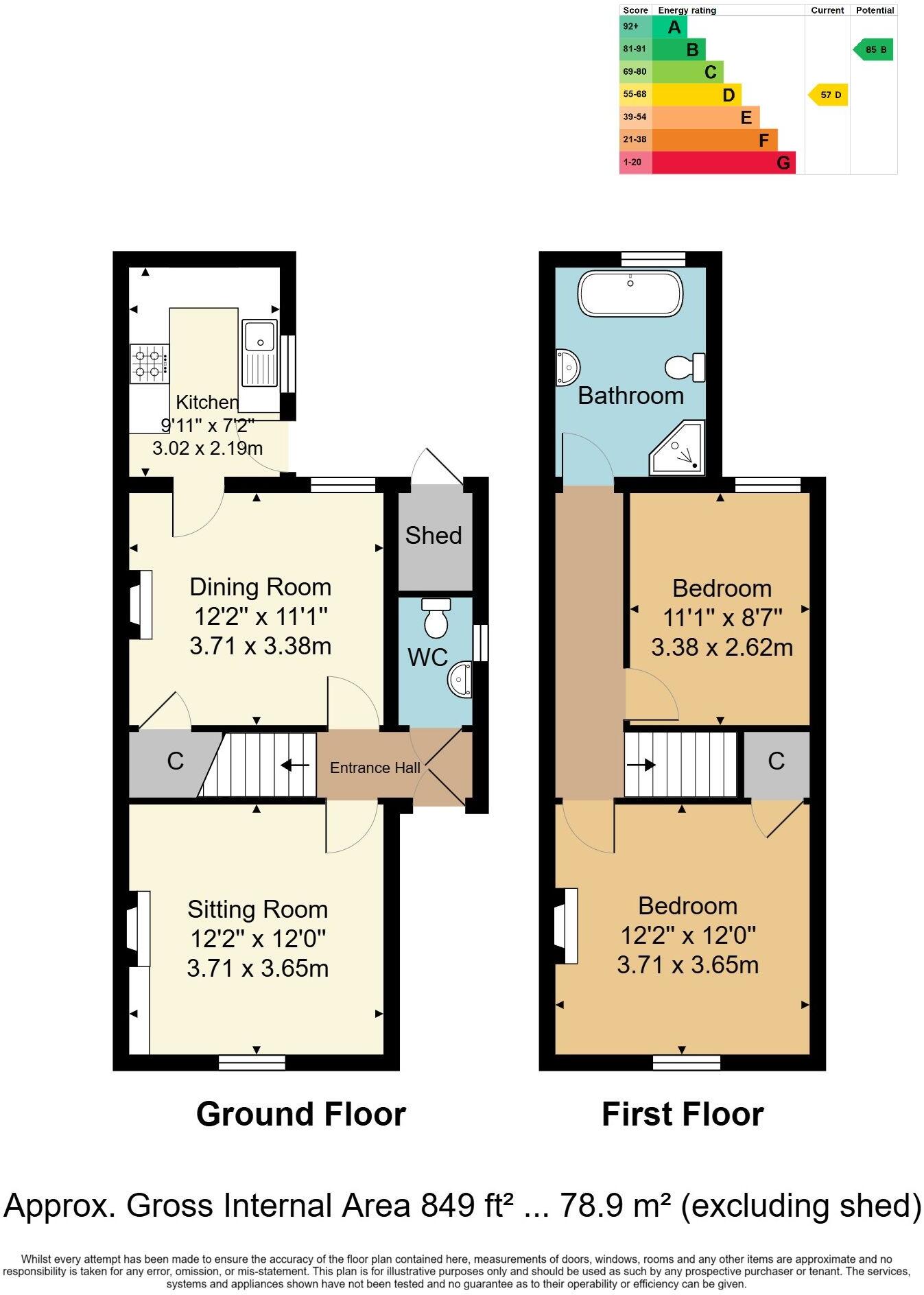 Western Road, Southborough floorplan