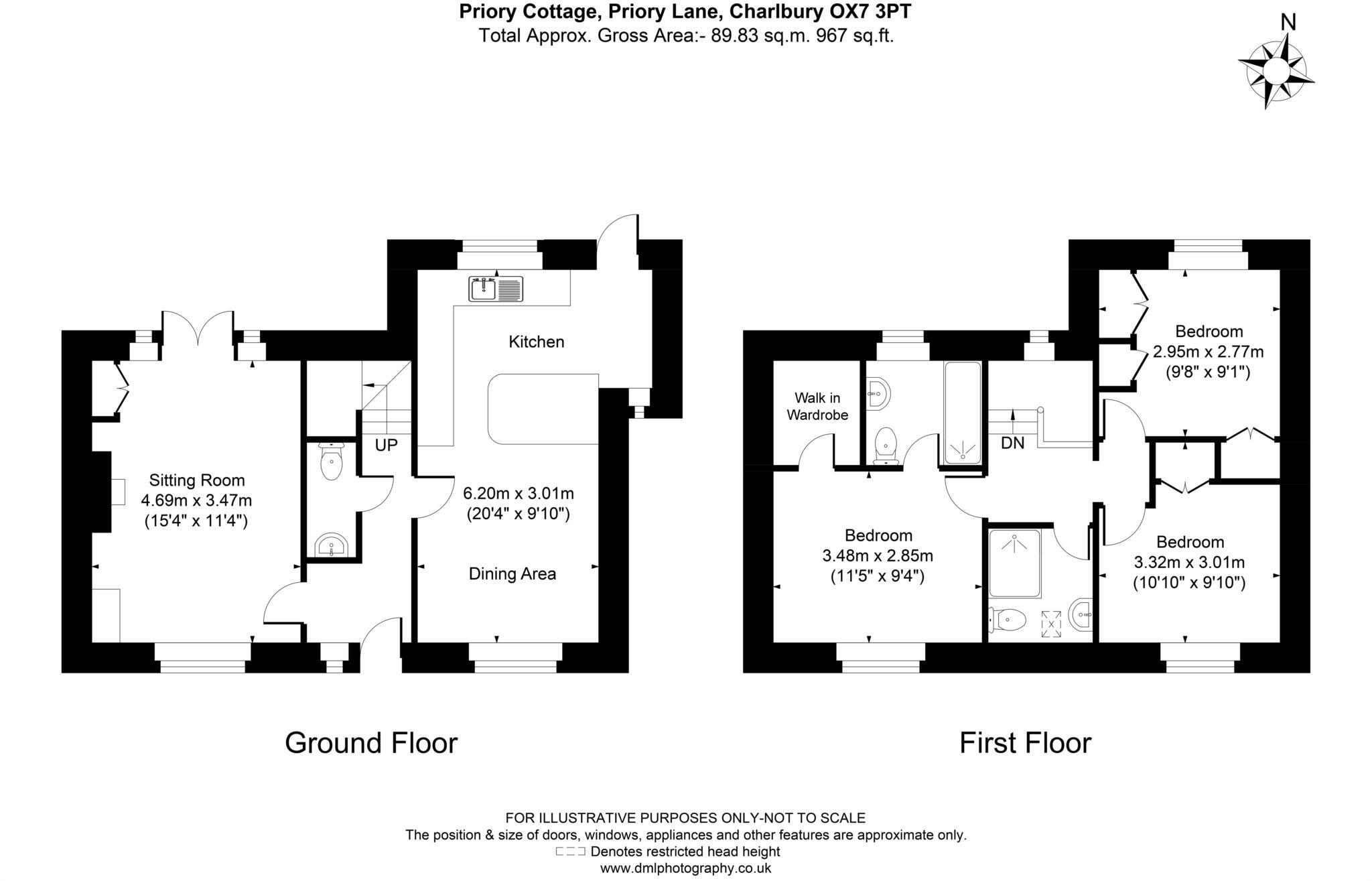 Priory Lane, Charlbury floorplan