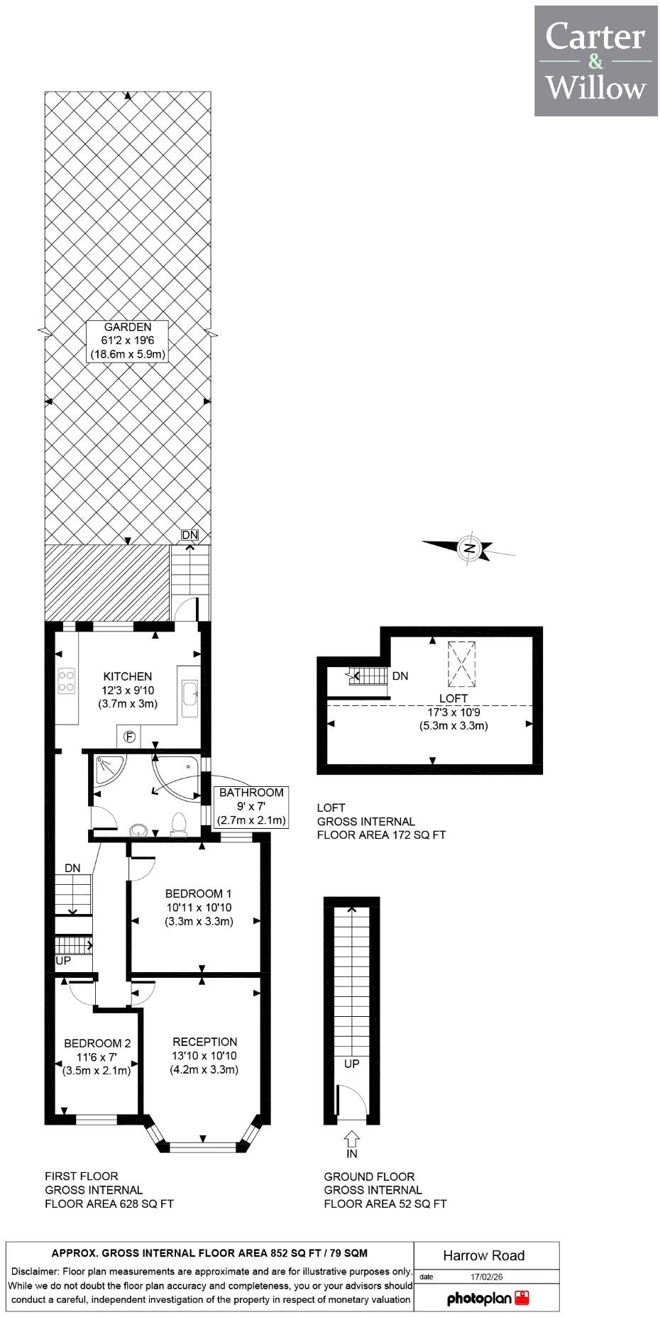Harrow Road, Barking floorplan