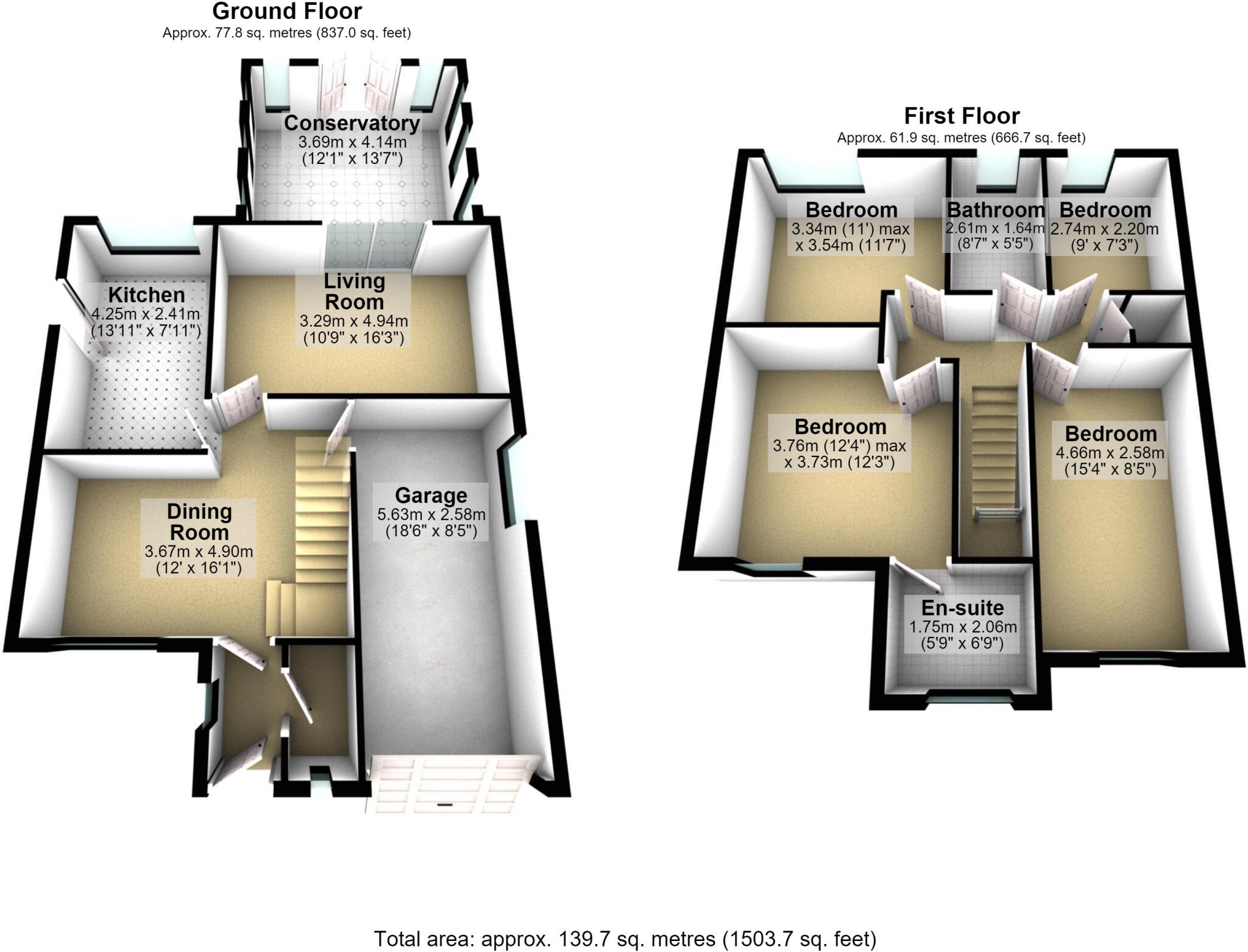 Rivermead, Newhey, Rochdale, Greater Manchester, OL16 floorplan