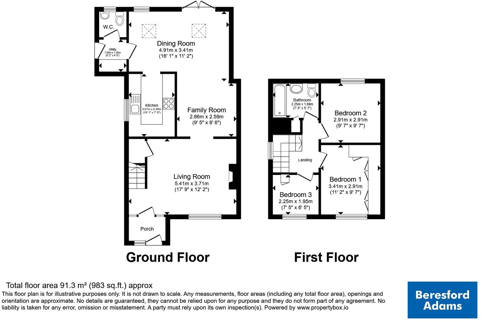Bryn Hyfryd, Coedpoeth, Wrexham, LL11 floorplan