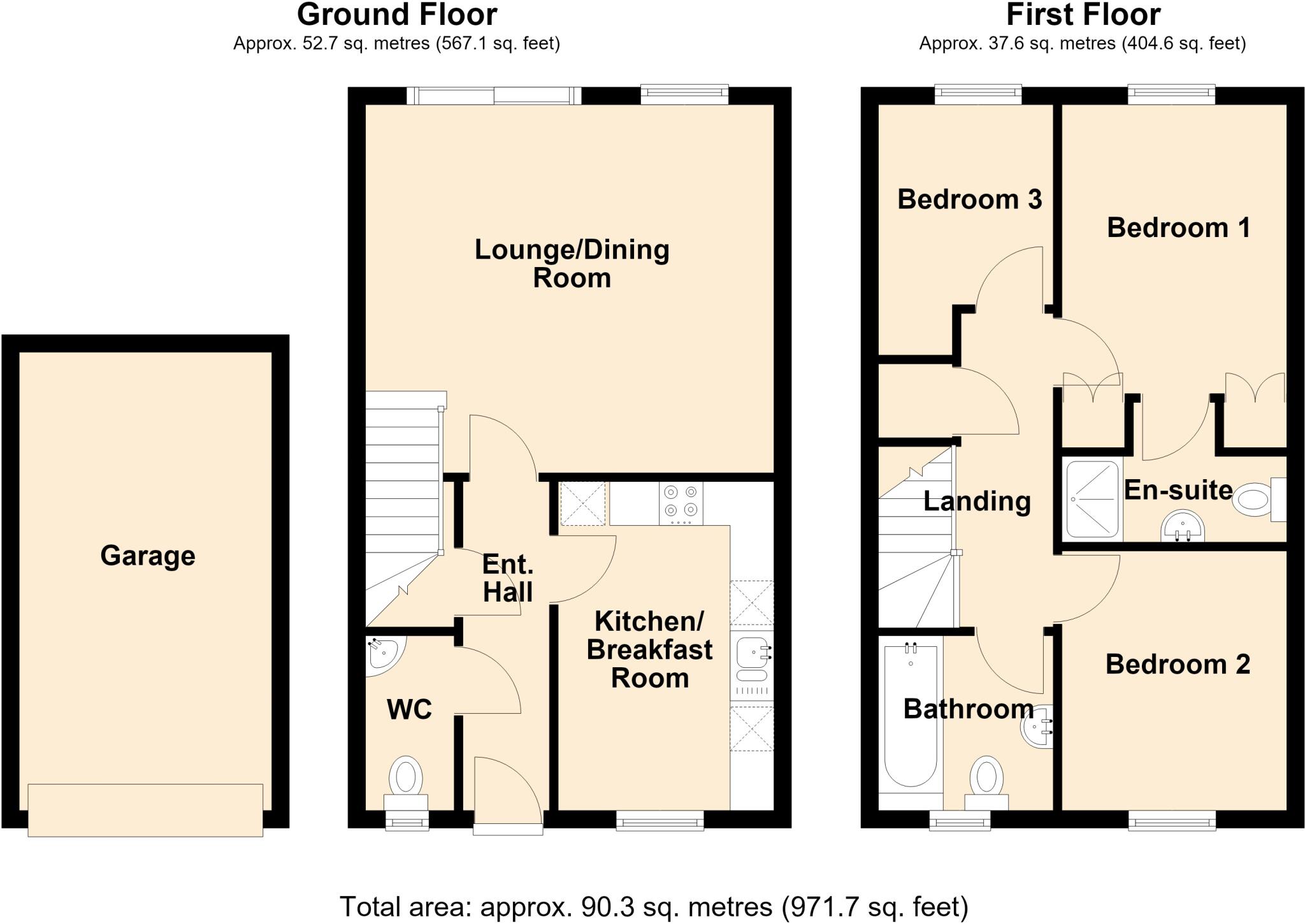 Garth Road, Hilperton floorplan