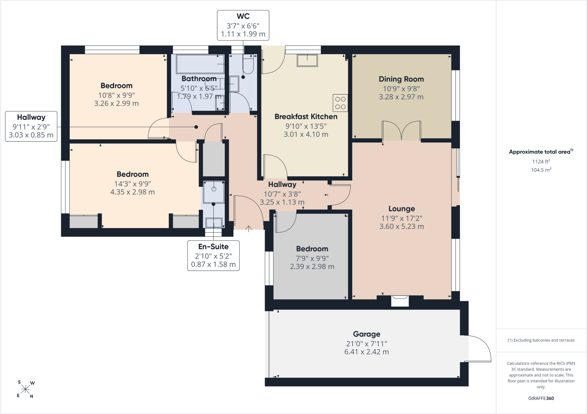 Harpswell Close, Allestree floorplan