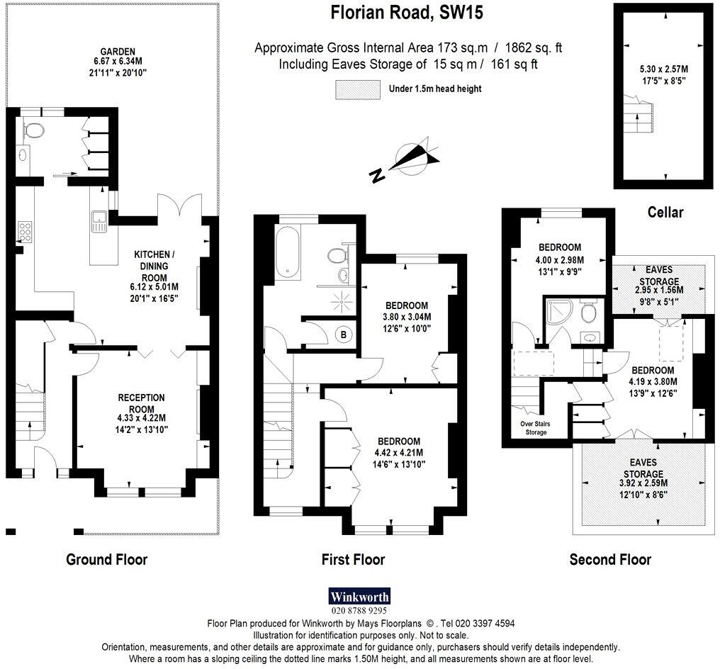 Florian Road, London, SW15 floorplan