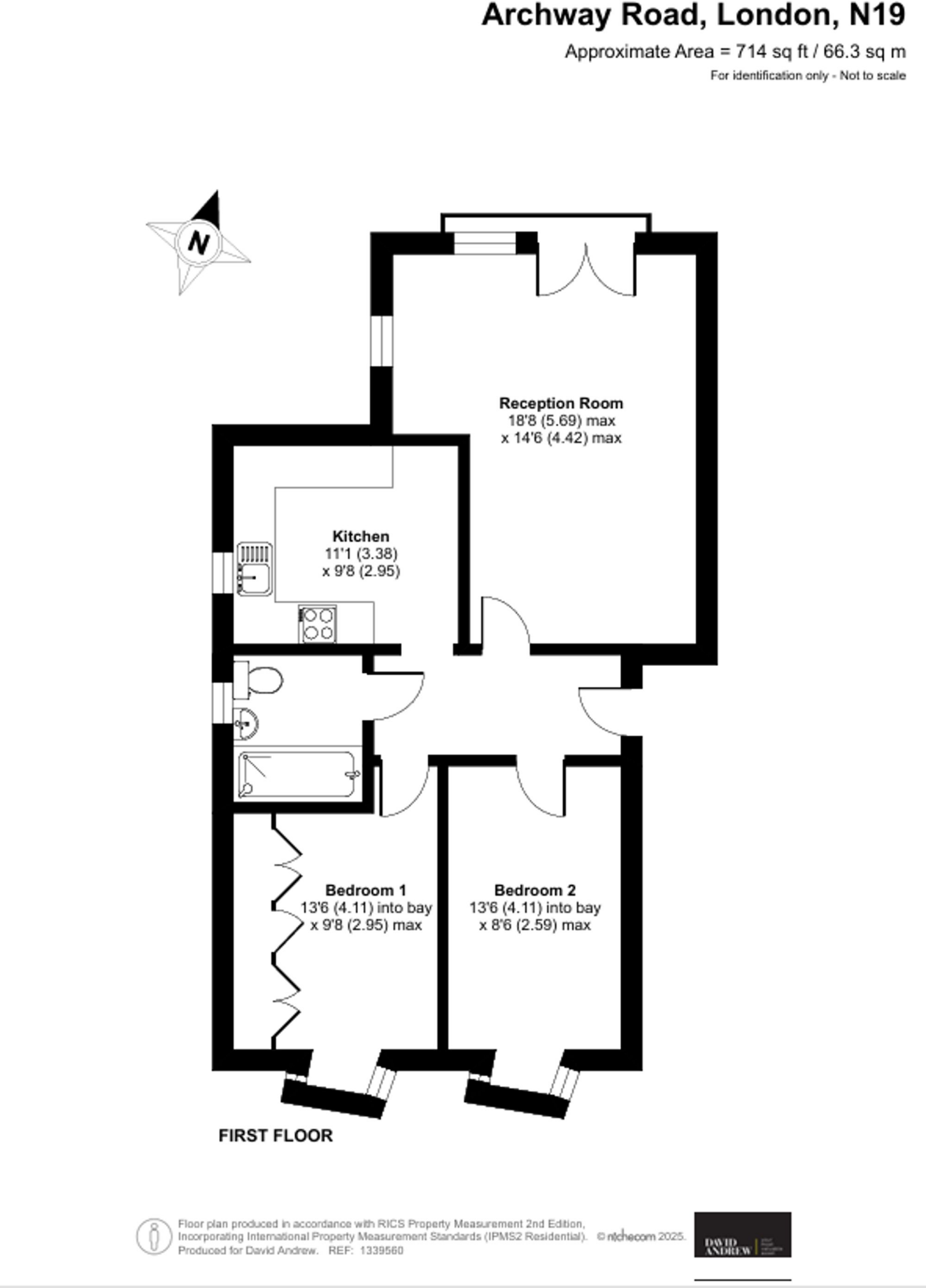 Archway Road, London, N19 floorplan