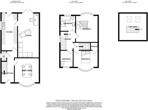 Chester Road, Whitby, CH65 floorplan