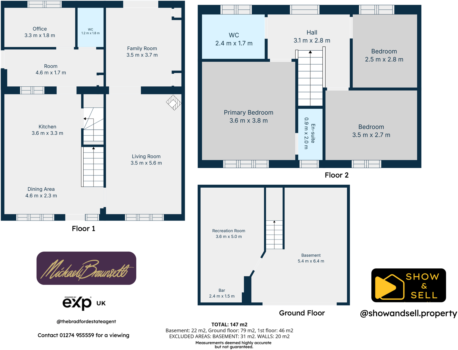Moor End, Halifax, HX2 0TX floorplan
