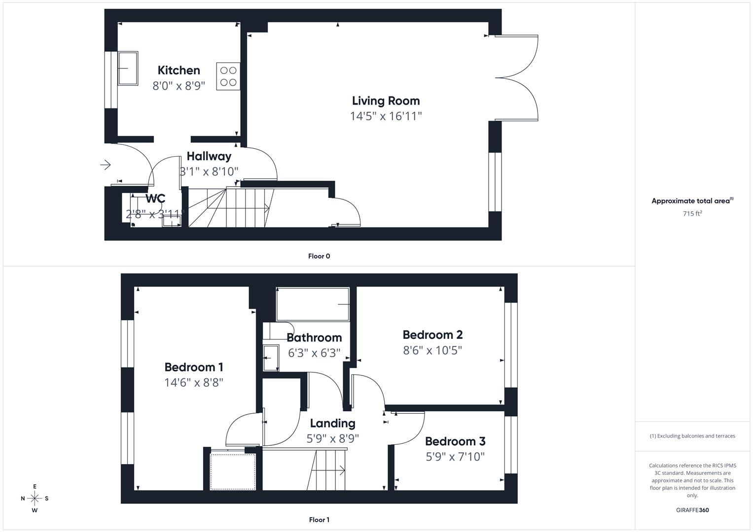 Columbia Avenue, Ruislip floorplan