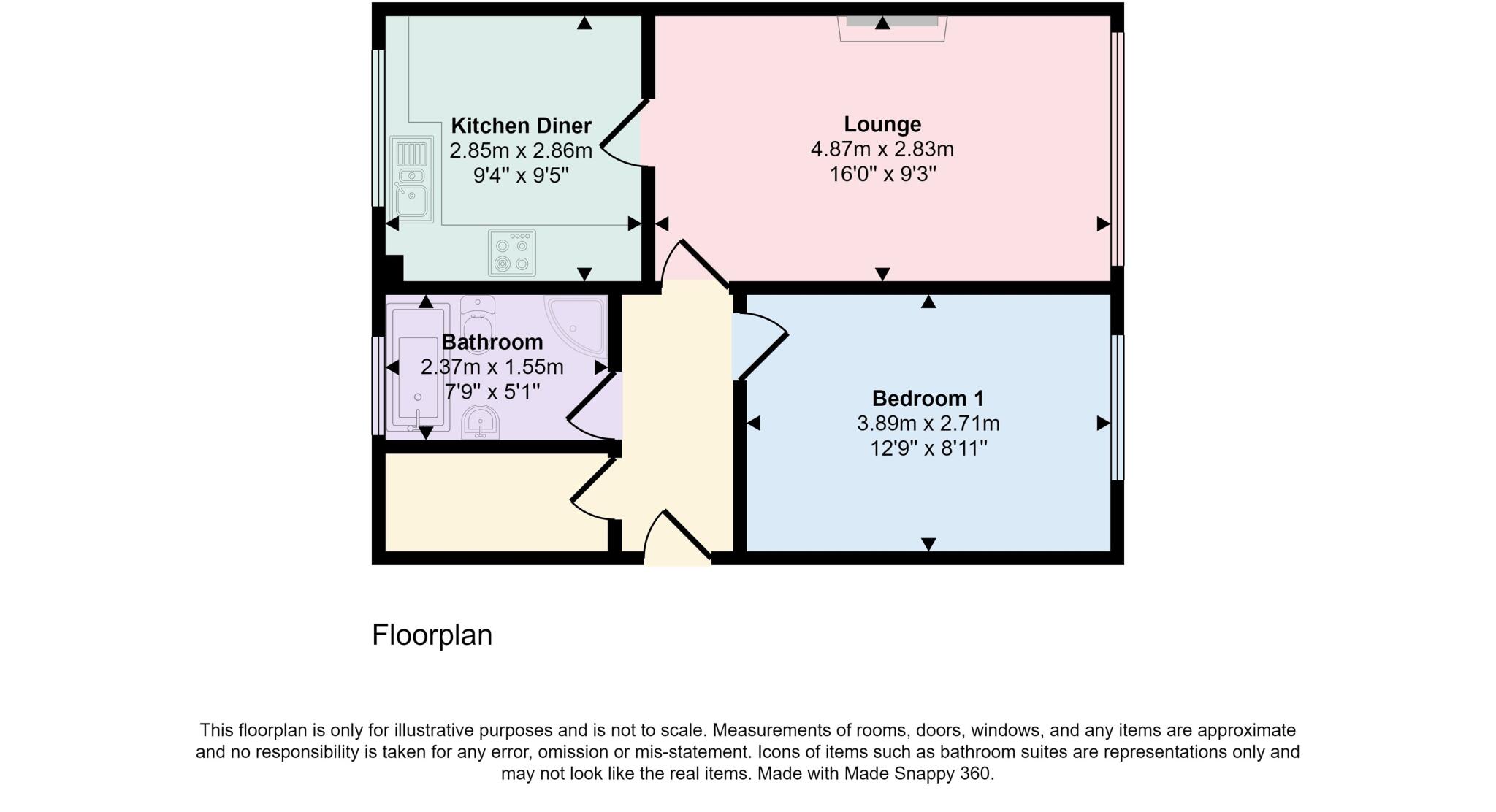 Bridport floorplan
