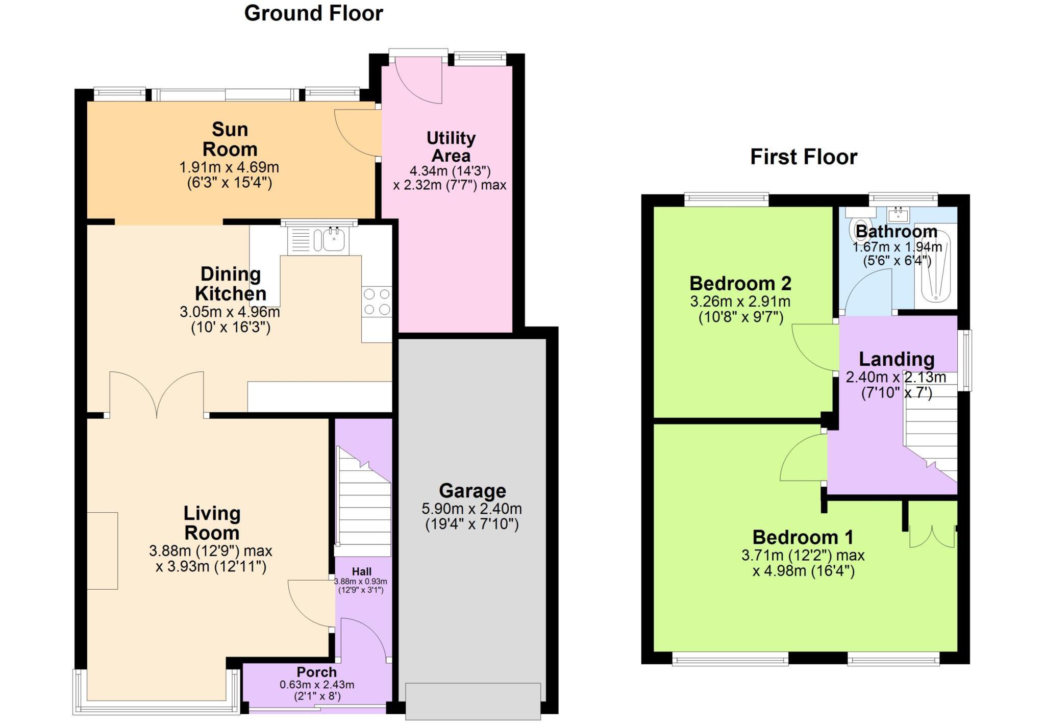 Meadowcroft, Sutton Leach floorplan