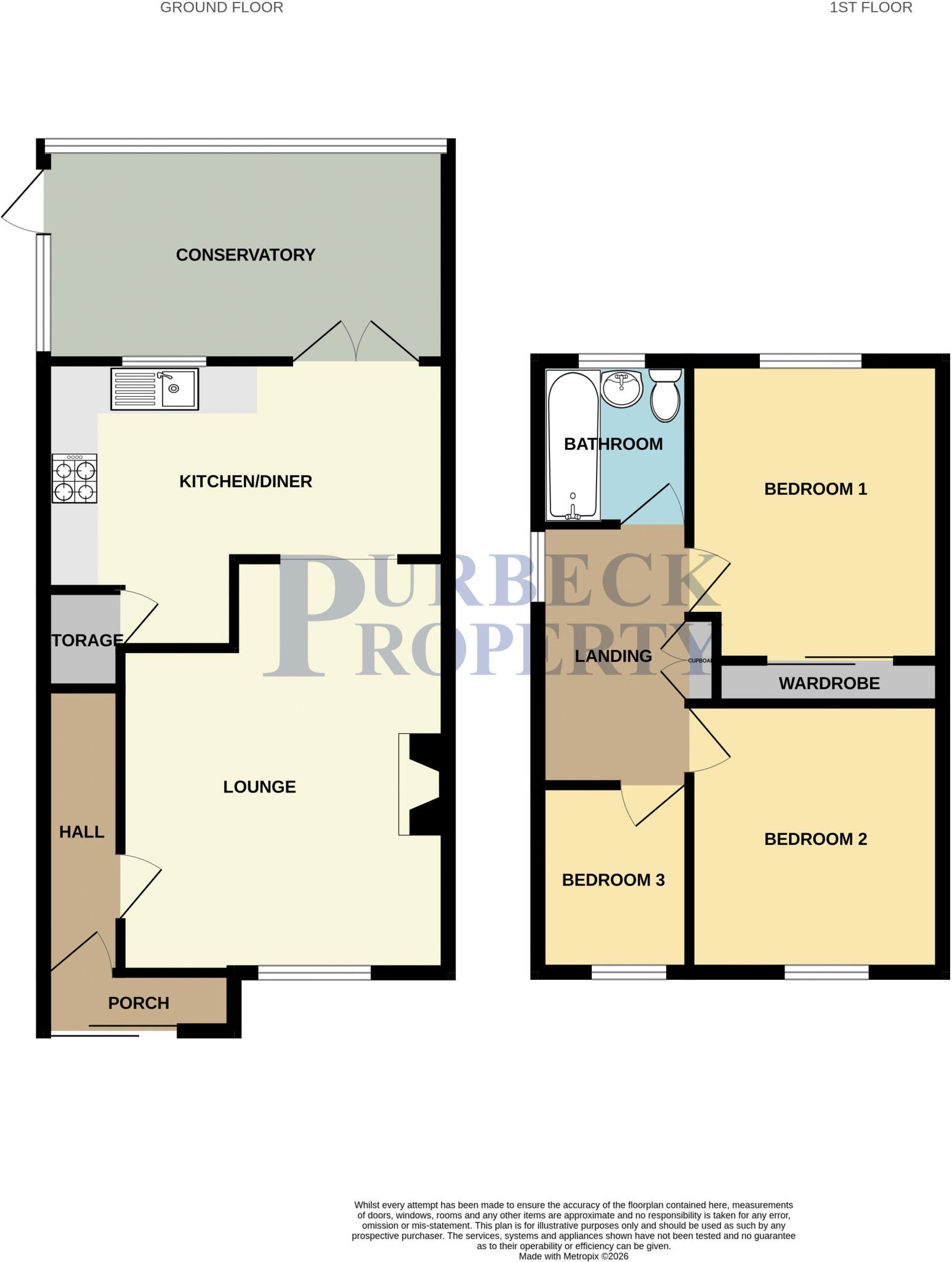 Courtenay Close, Northport, Wareham floorplan