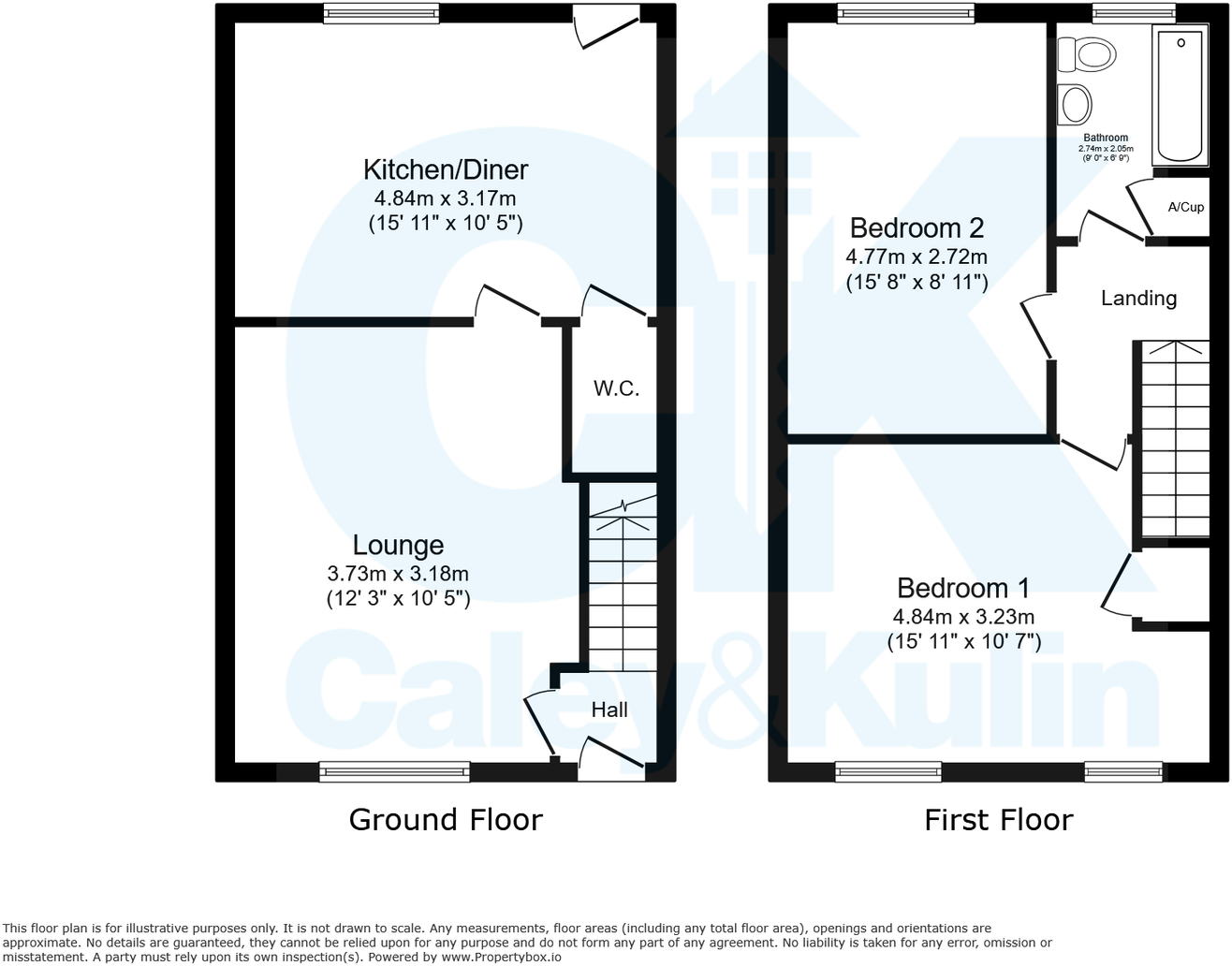 Hazel Drive, Penkridge, Staffordshire, ST19 5FQ floorplan