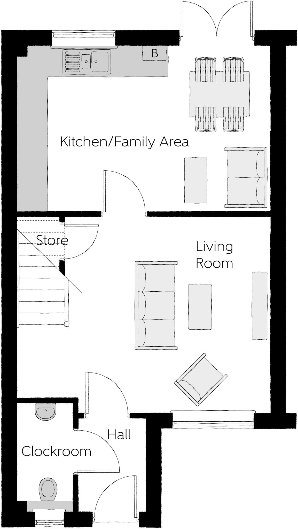 Millcraig Terrace, Winchburgh, 
EH52 6GL floorplan