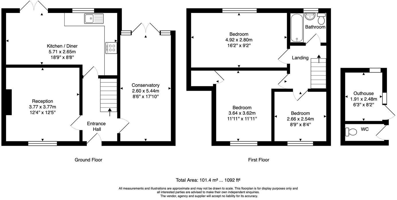 Field Way, Newhall, Swadlincote, DE11 0RR floorplan