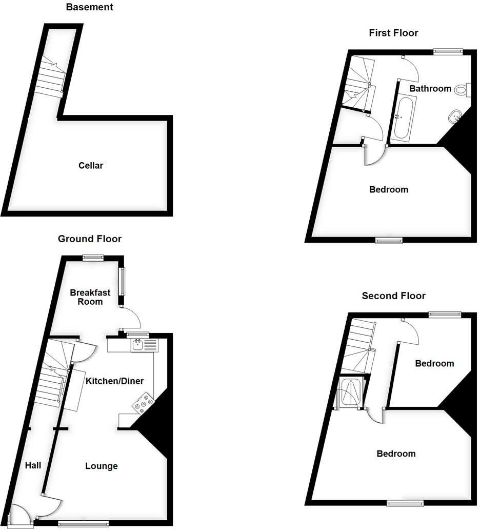 The Mount, Shrewsbury floorplan