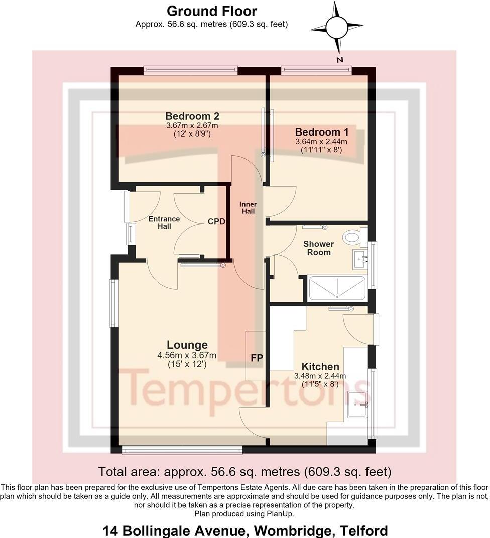 Bollingale Avenue, Telford floorplan