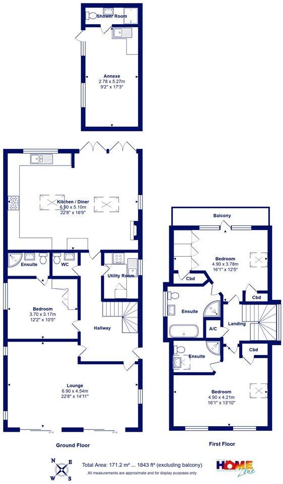 Lingwood Ave, Mudeford, Christchurch floorplan
