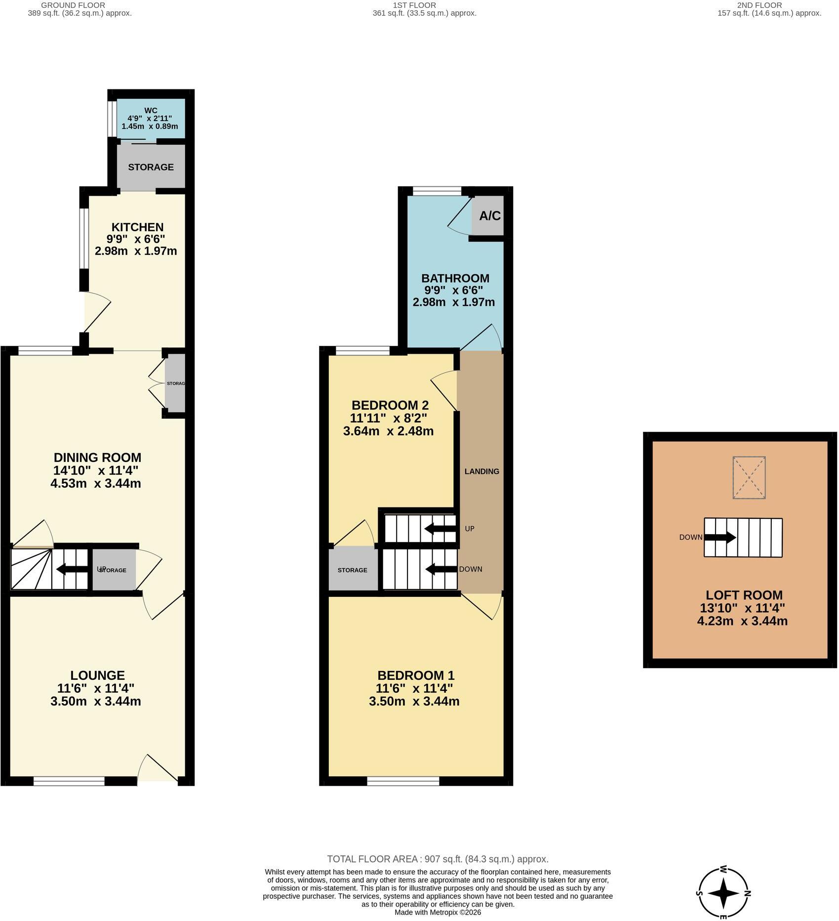 Bishop Street, Melton Mowbray, LE13 floorplan