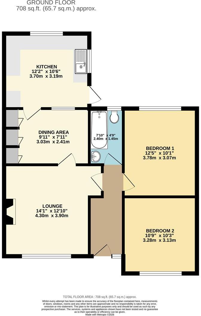 Louville Avenue, Withernsea floorplan