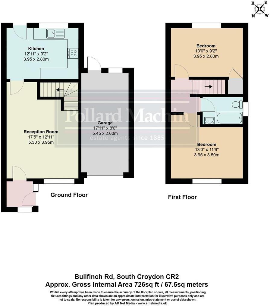 Bullfinch Road, South Croydon floorplan