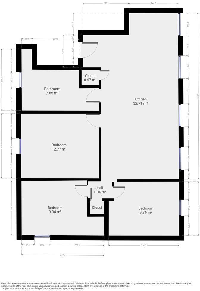High Street - Student Apartment - 26/27 floorplan