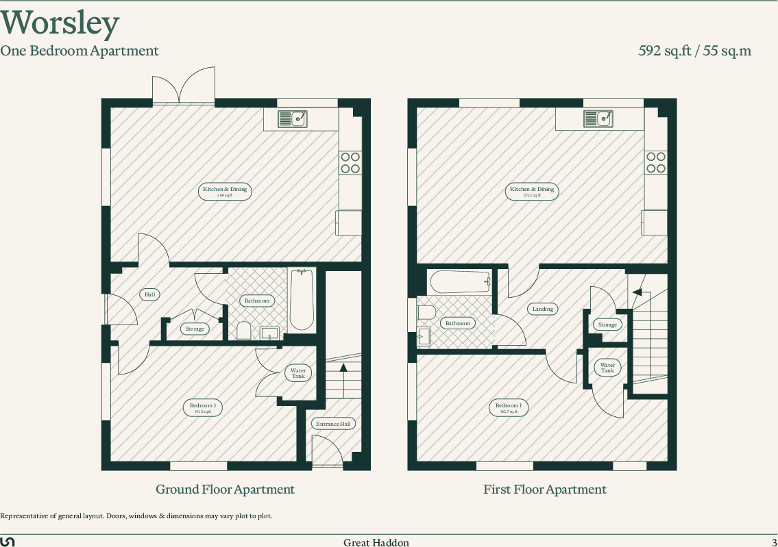 23 Brook Farm Avenue, Great Haddon, Peterborough, Peterborough, PE7 7BH floorplan