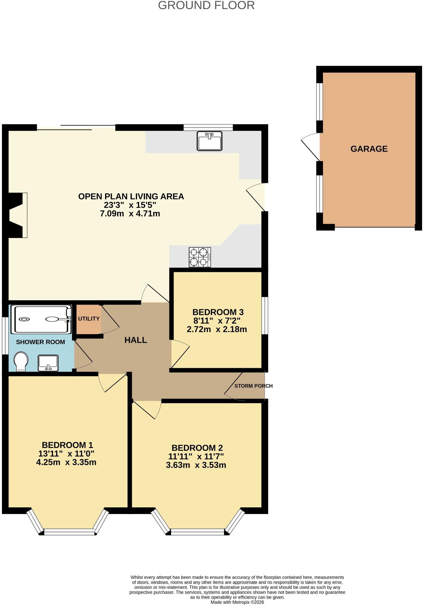 Bitterne! Open Plan Living! Beautiful Garden! floorplan