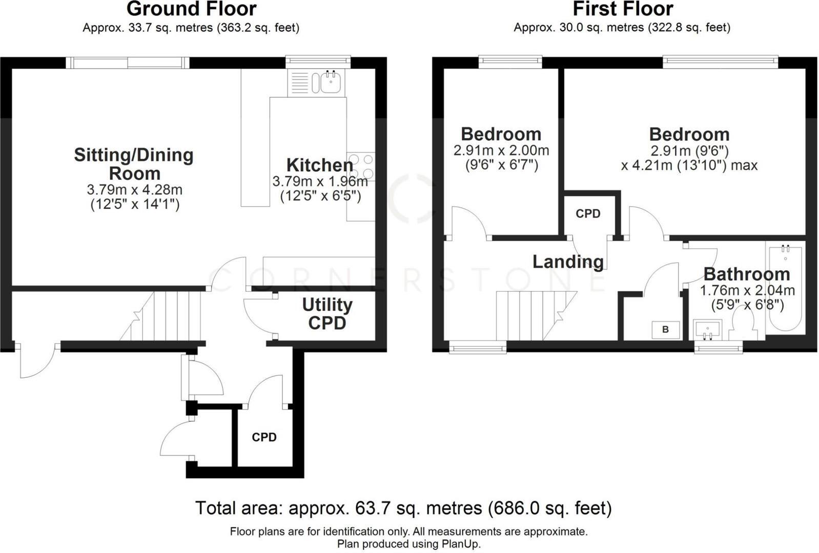 Church Grove, Meanwood, Leeds, West Yorkshire. floorplan