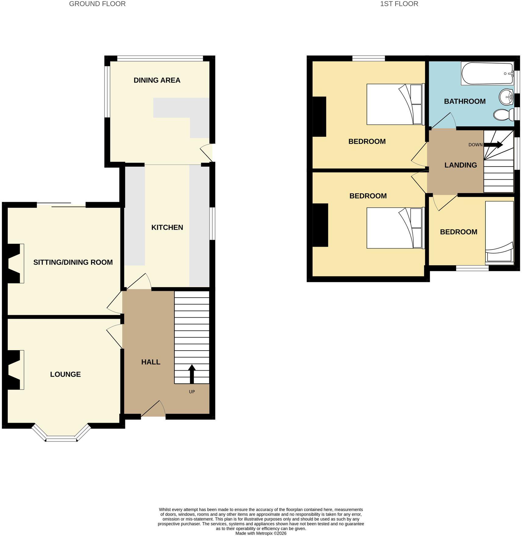 Scotland Road, Carlisle, CA3 floorplan