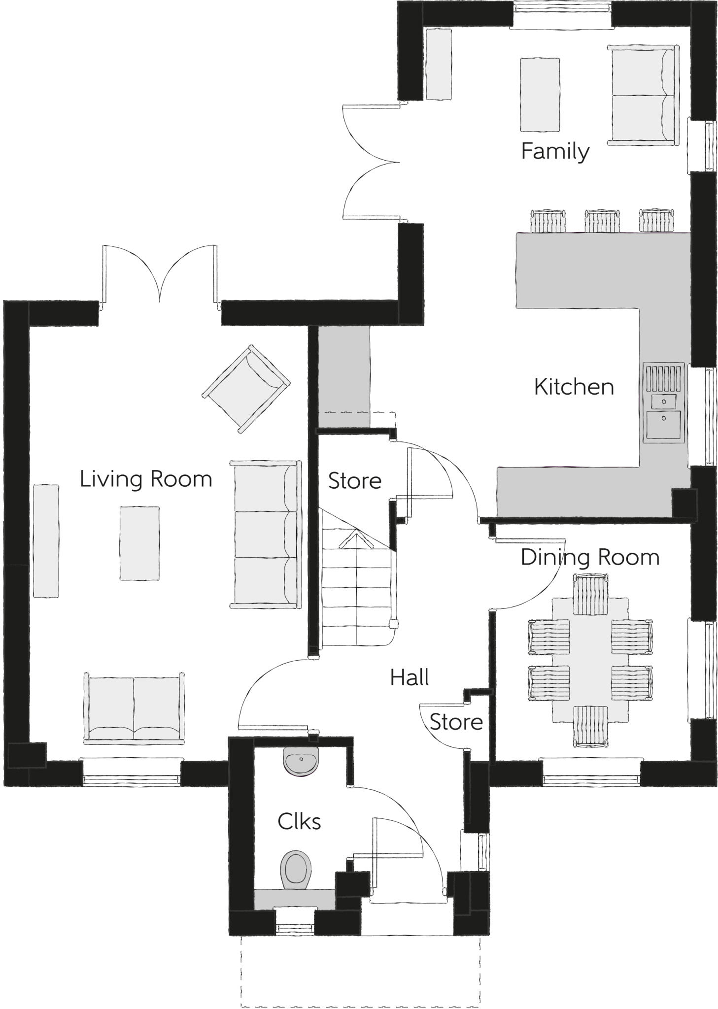 Woodside Way,
Dunmow Grange,
CM6 4DD floorplan
