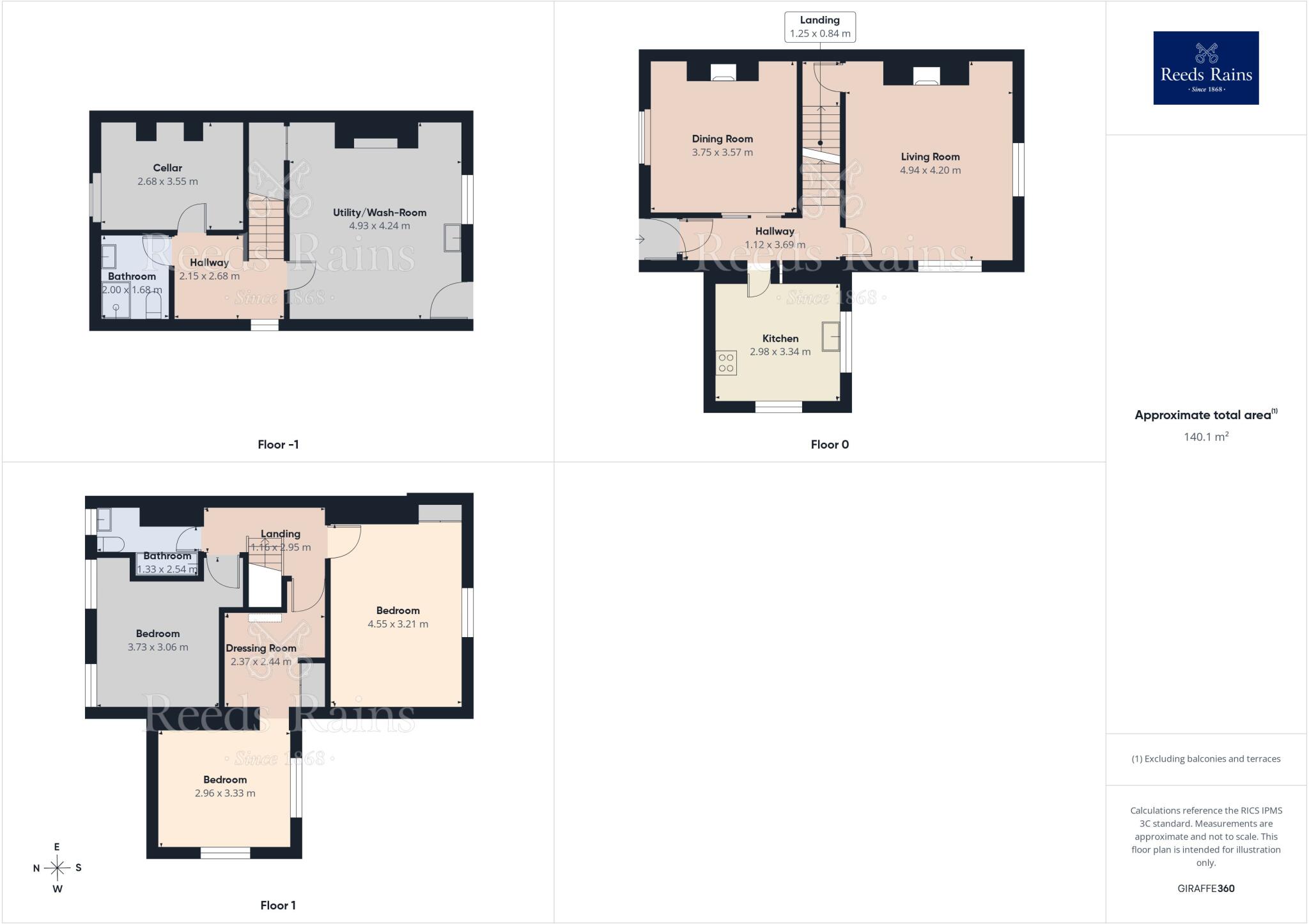 Lowergate, Longwood, Huddersfield, HD3 floorplan