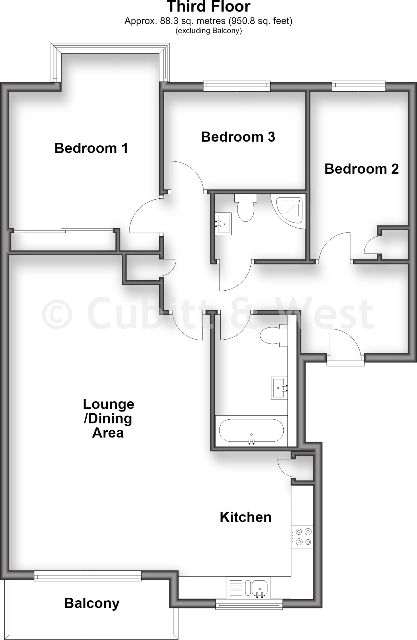 The Drive, Hove, East Sussex floorplan