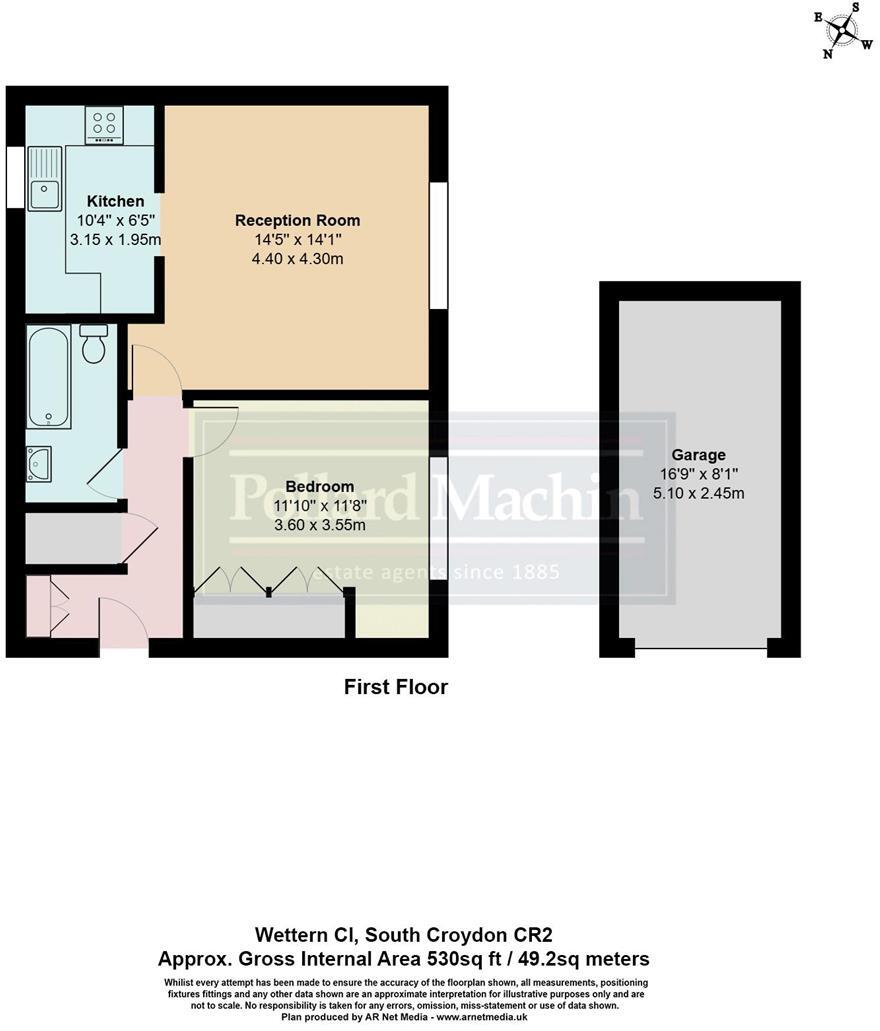 Wettern Close, Sanderstead floorplan