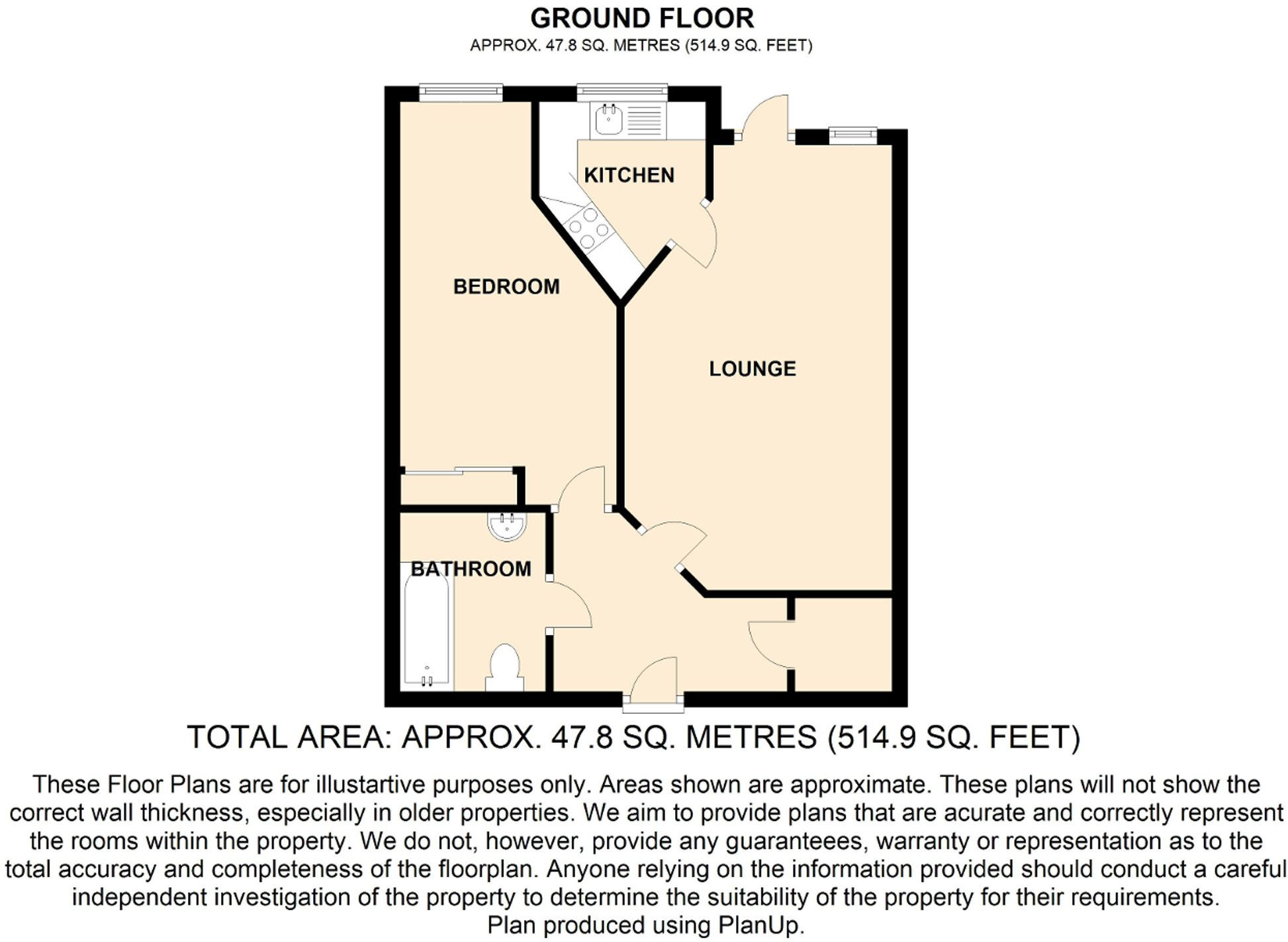 Cannon Lane, Luton, LU2 floorplan