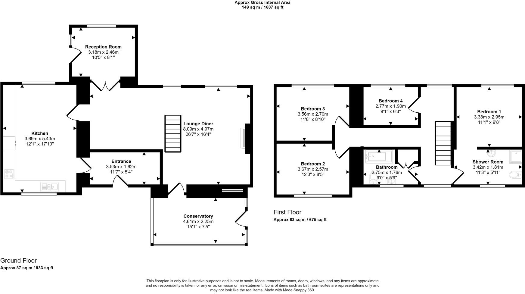 Llanteg, Narberth floorplan