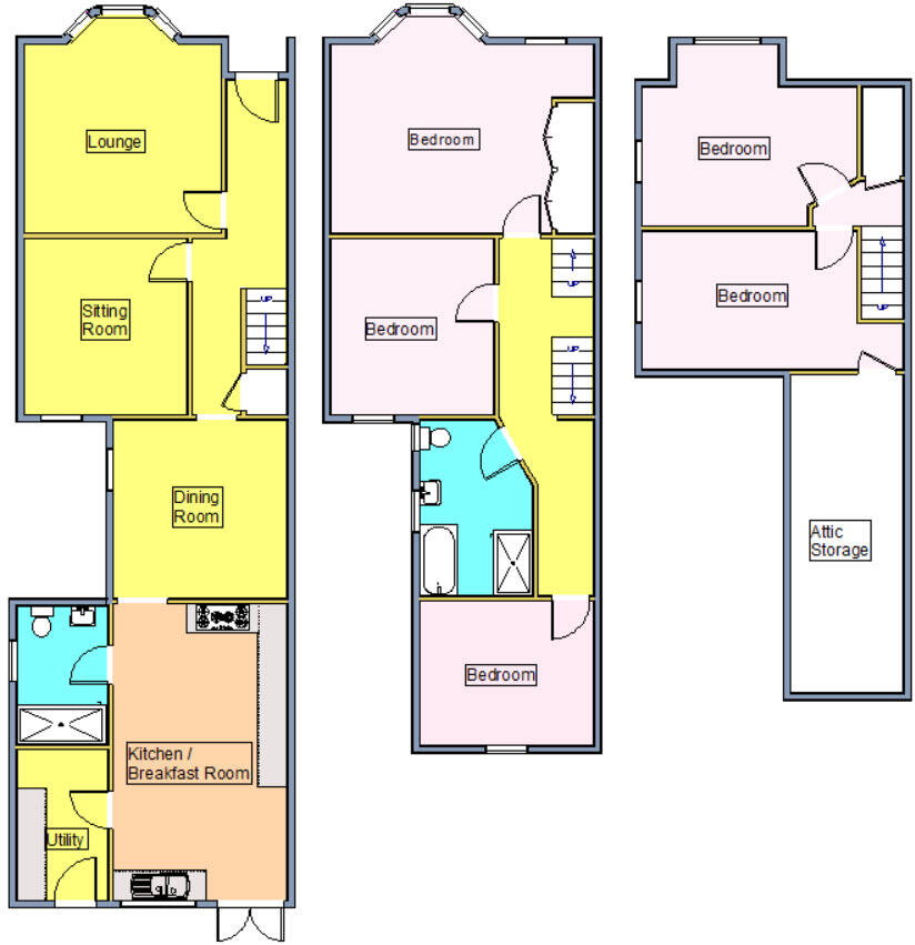 Gainsborough Road, Felixstowe floorplan